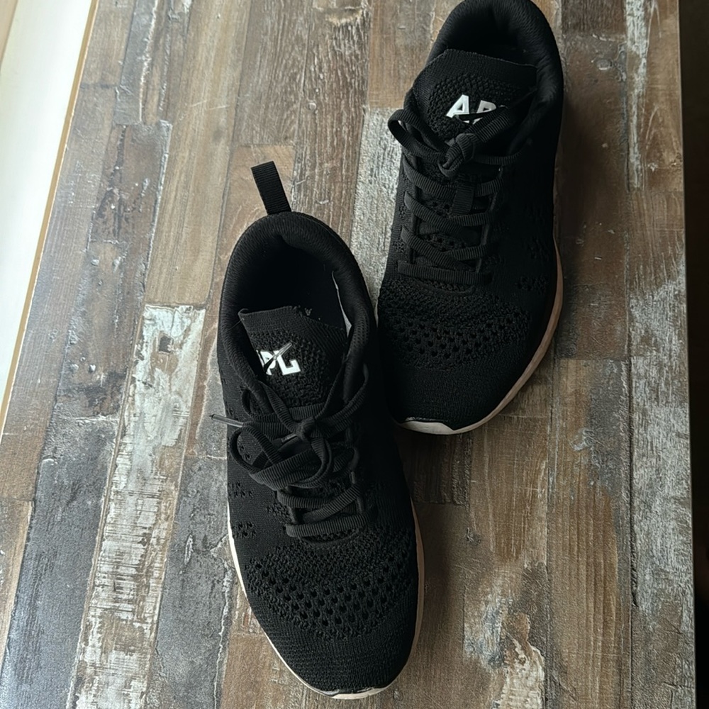APL black and white sneaker